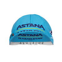 Gorra Gist Equipo Astana azul vista frontal para ciclismo