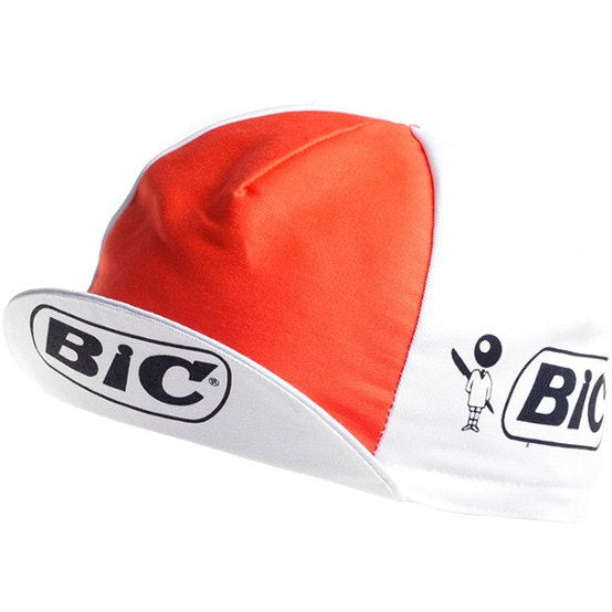 Gorra Gist Equipo BIC blanca vista lateral derecha