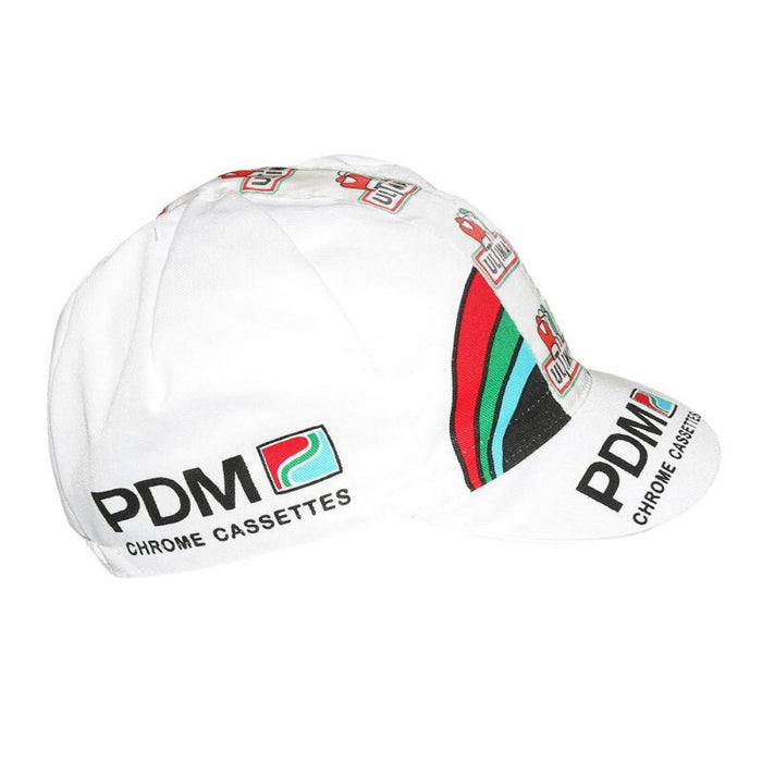 Gorra Gist Equipo PDM Blanca vista lateral derecha