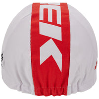 Gorra Gist Equipo Trek Segafredo blanca vista trasera con ajuste cómodo