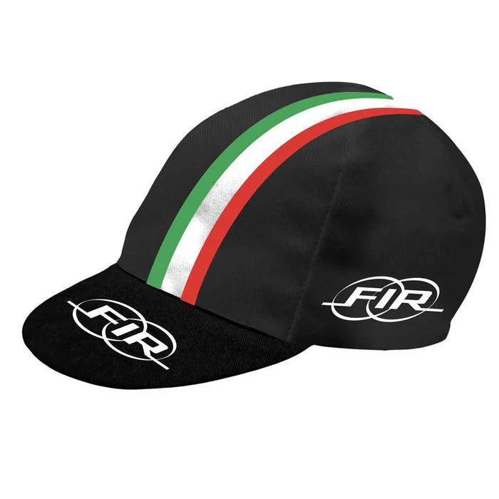 Gorra Gist Fir Nero negra vintage de ciclismo para uso bajo casco