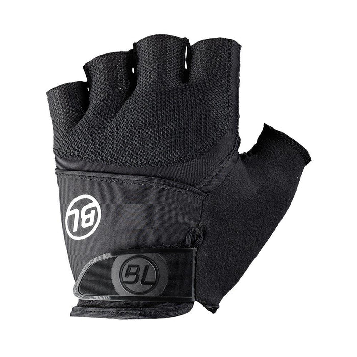 Guantes de ciclismo Bicycle Discesa Lady Black para mujer con gel en la palma y tejido transpirable