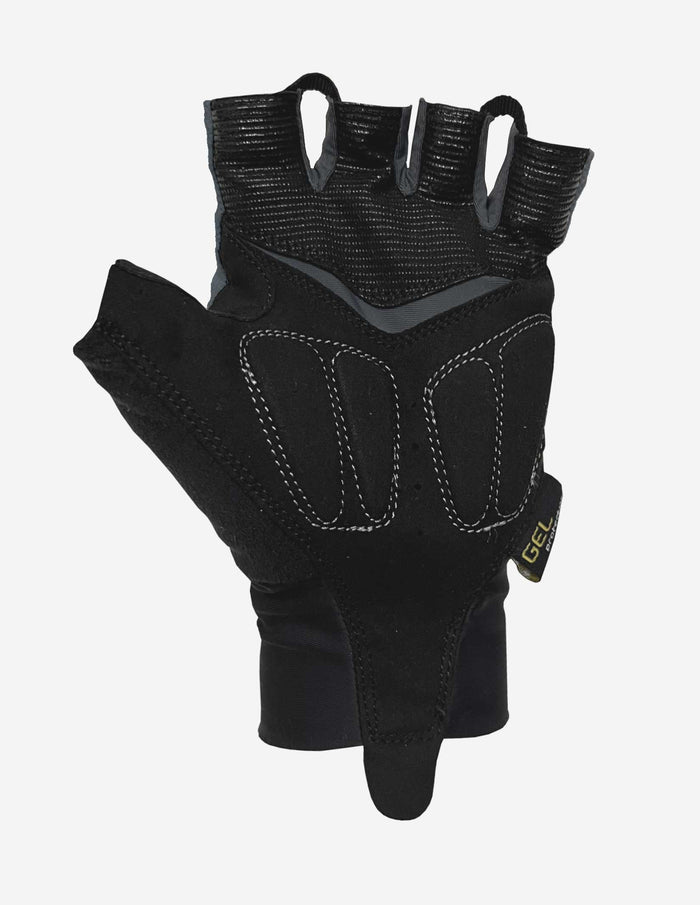 Vista trasera de guantes Bicycle Line Strada S3 Black BL45190-006