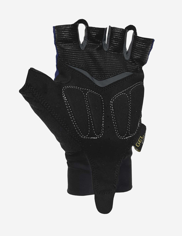 Vista trasera de guantes Bicycle Line Strada S3 Blue BL45190-001