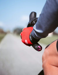 Vista lateral derecha de guantes Bicycle Line Strada S3 Red