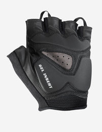 Vista trasera de guantes Bicycle Passista Black Red