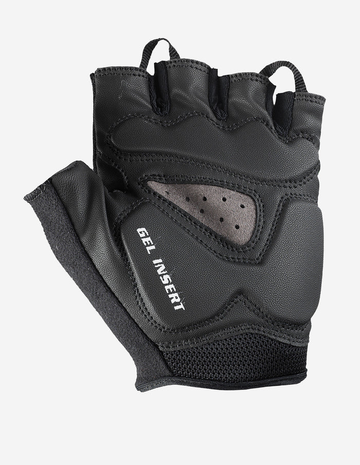 Vista trasera de guantes Bicycle Passista Black Red