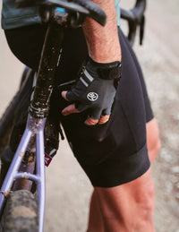 Vista lateral derecha de guantes Bicycle Passista S3 Gray