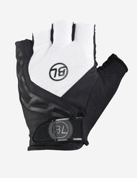 Guantes de ciclismo Bicycle Pave White con acolchado de gel y diseño transpirable