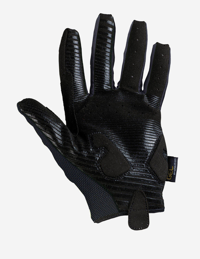 Vista trasera de guantes Bicycle Terra BL44717 negro MTB