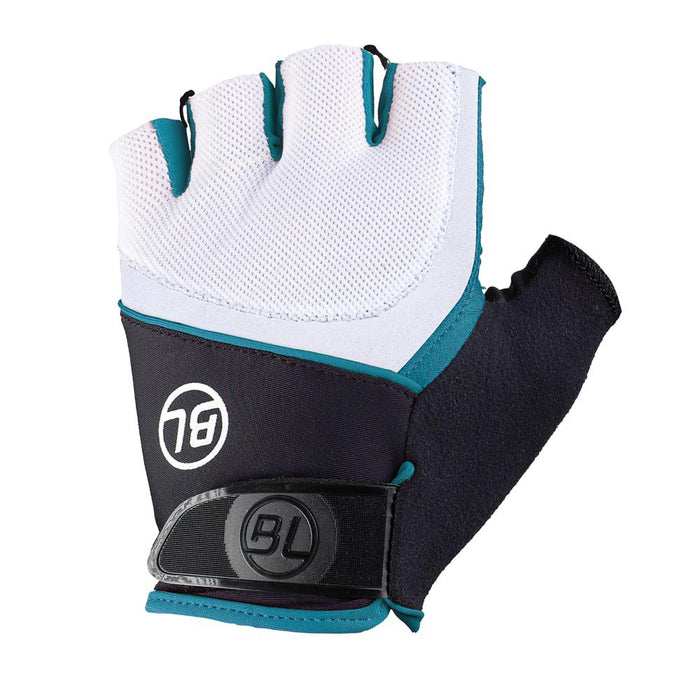 Guantes de ciclismo Bicycle Guida Donna Blue con palma acolchada y diseño transpirable