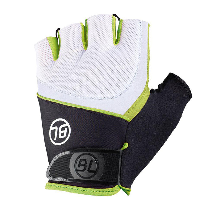 Guantes de ciclismo Bicycle Guida Donna Green con palma acolchada y diseño transpirable