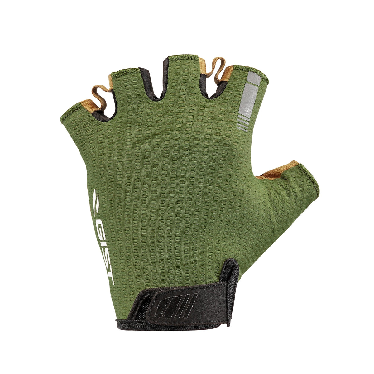 Guantes de ciclismo Gist Air Military Art 5519 ligeros y transpirables para ruta y MTB