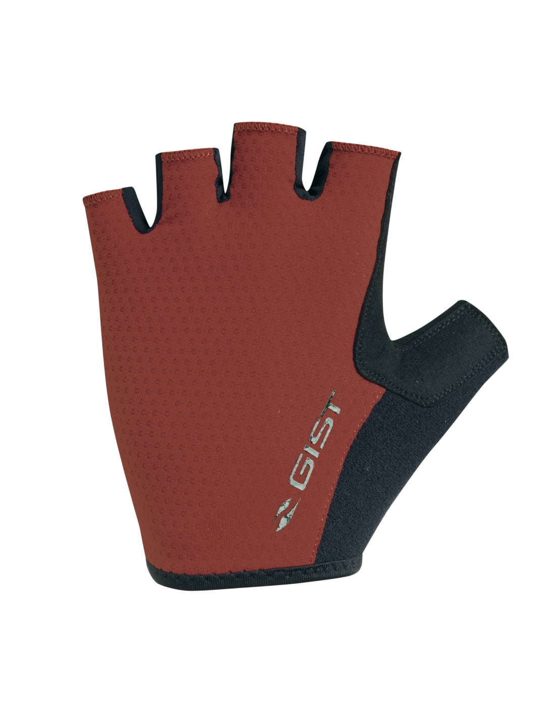 Guantes de ciclismo Gist Rapid Rojo Art. 5518 con palma Amara y gel de absorción