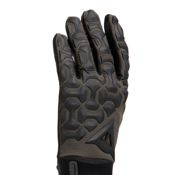 Vista lateral izquierda de guantes Dainese HGR EXT Black Gray