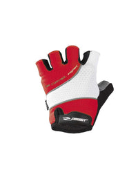Guantes de ciclismo Gist Bimbo Kid Pro color rojo con acolchado de gel y ajuste de velcro