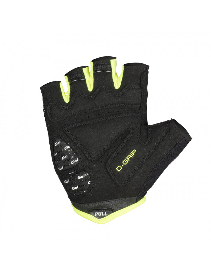 Vista trasera de guantes de ciclismo Gist D-Grip Amarillo

SUPERIOR