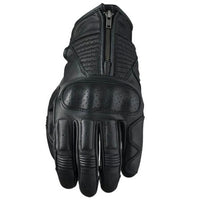 guantes moto five kansas negros vintage de cuero en México