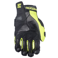 Guantes para Moto Five SF3 Negro Amarillo Fluor Racing - CIAO ITALIA