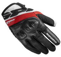 Guantes para moto mujer Spidi Flash-R Evo Lady negro rojo ventilados