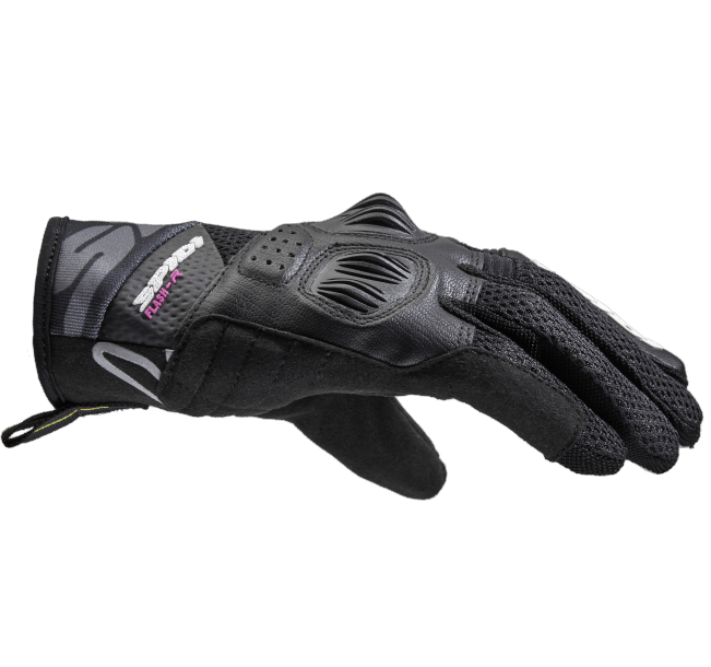 Guantes para Moto Mujer Spidi Flash-R Evo Negros - CIAO ITALIA