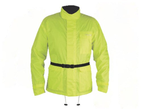 Vista frontal del Impermeable Completo A-Pro NoWet Fluorescente