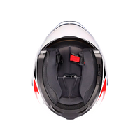 interior acolchado del casco agv irides