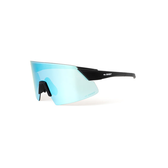 Lentes de ciclismo GIST Tock negros con azul y tres lentes intercambiables
