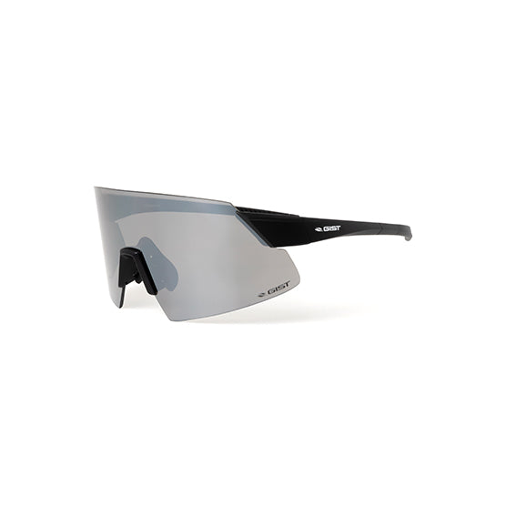 Lentes de ciclismo GIST Tock negros con tres lentes intercambiables y protección UV