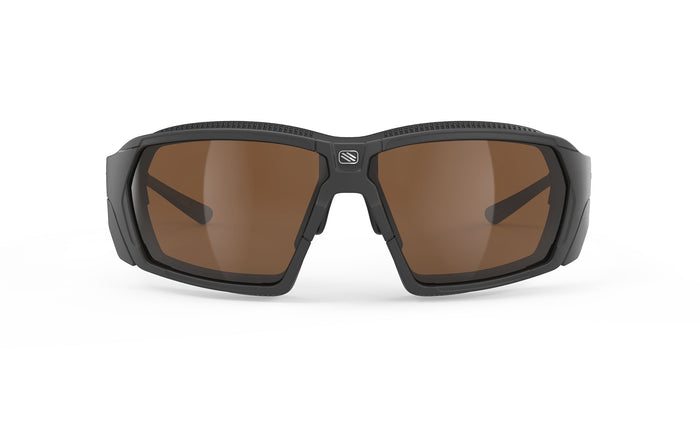 Lentes Rudy Project Agent Q negro mate vista frontal