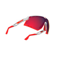 Lentes Rudy Project Defender blanco brillante vista frontal