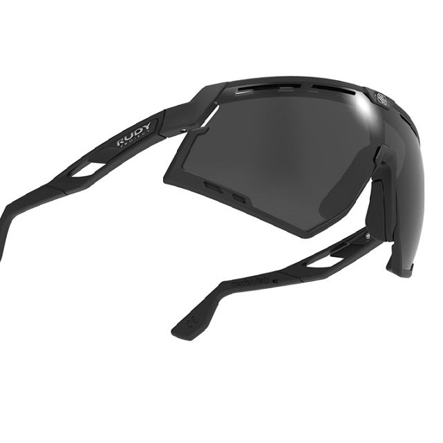 Lentes Rudy Project Defender con mica ahumada vista frontal