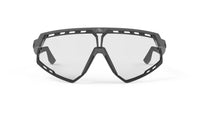 Lentes Rudy Project Defender gris plomo metalizado vista frontal