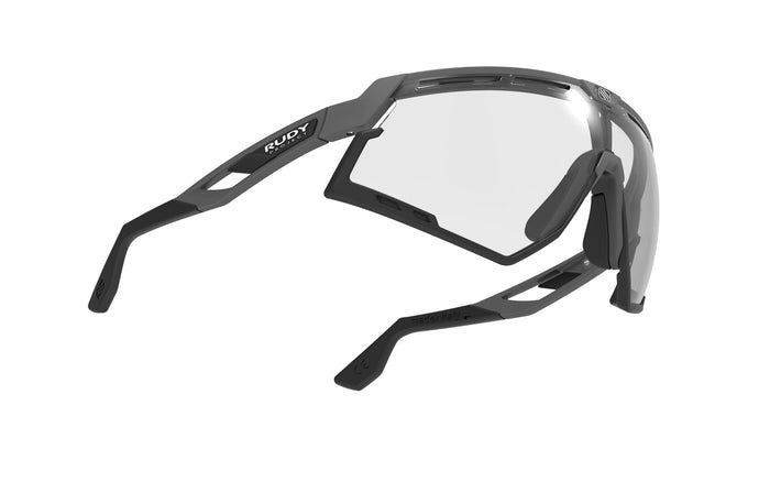 Lentes Rudy Project Defender con mica ImpactX 2 negra vista lateral derecha
