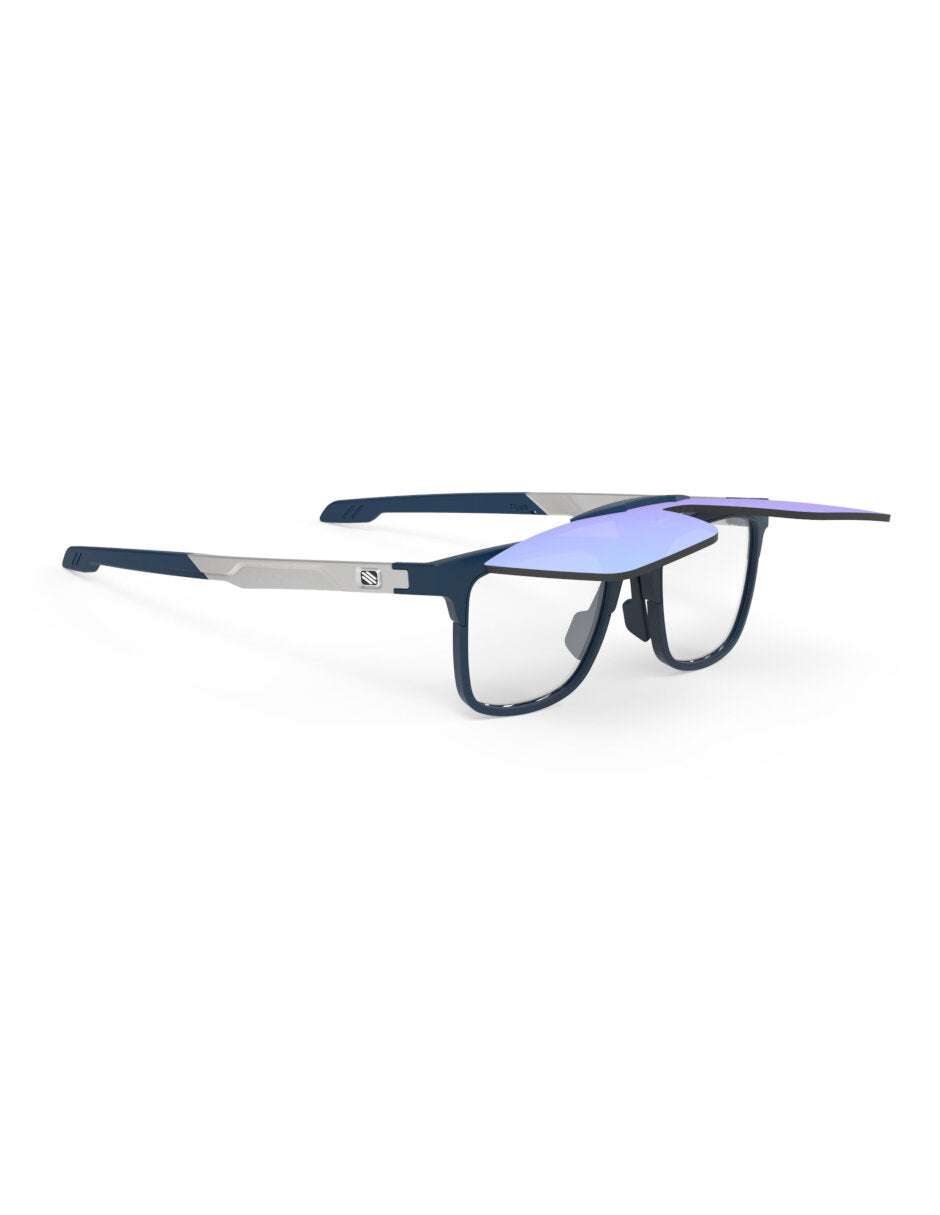 Lentes de ciclismo Rudy Project Inkas azul marino con sistema Flip-Up