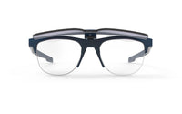 Lentes Rudy Project Inkas azul marino mate con mica multiláser Ice vista frontal
