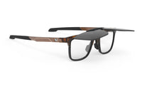 Lentes de ciclismo Rudy Project Inkas carey brillante con mica ahumada