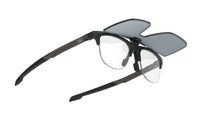 Lentes Rudy Project Inkas con mica láser negra vista lateral derecha