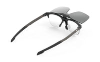Vista trasera de lentes Rudy Project Inkas negro mate