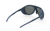 Vista trasera de lentes Rudy Project Stardash azul marino mate
