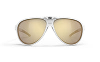 Lentes Rudy Project Stardash blanco brillante vista frontal