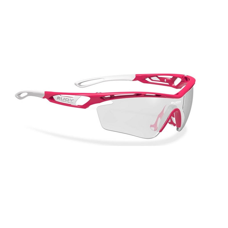 Lentes de ciclismo Rudy Project Tralyx SX rojo rubí brillante con mica ImpactX 2 láser negra fotocromática