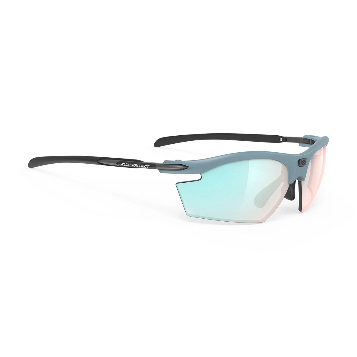 Lentes de ciclismo Rudy Project Rydon Glacier Mate con mica Multiláser Osmium