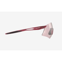 Vista lateral izquierda de los lentes Rudy Project Astral Sphere Frozen Cherry Mate