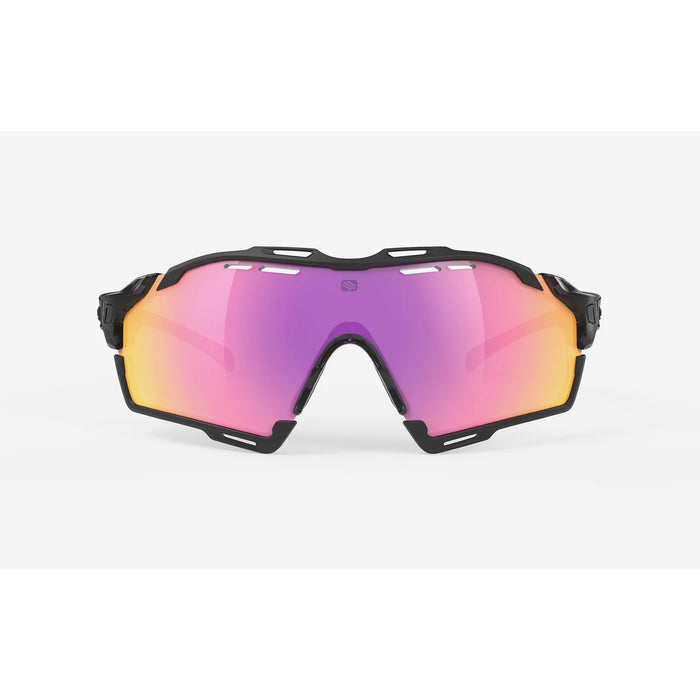 Lentes deportivos Rudy Project Cutline Crystal Ash con lente Multilaser Sunset para ciclismo de alto rendimiento