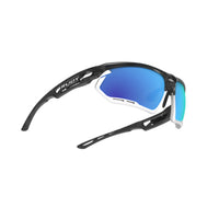 Vista frontal de los lentes Rudy Project Fotonyk con mica Multiláser Azul