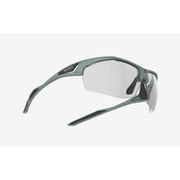 Vista lateral derecha de los lentes Rudy Project Sydus Verde Sage Mate