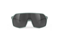 Detalle de la lente Smoke Black de los Rudy Project Thunder