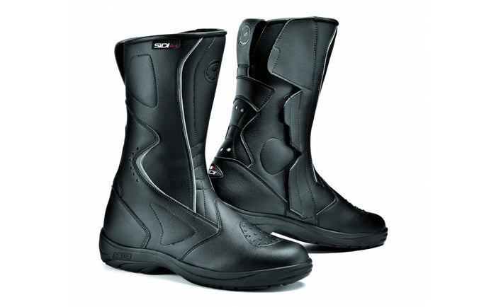 Botas motociclista Sidi Livia Rain Lady negro con ajuste femenino