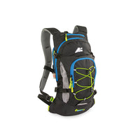 Mochila Marsupio Energy negra con azul fabricada en Nylon HD Ripstop para ciclismo y actividades outdoor